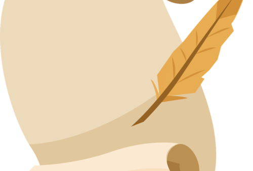 Scroll Parchment Paper Feather Pen  - ArtsyBee / Pixabay